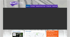 Desktop Screenshot of brieftherapyprogram.com